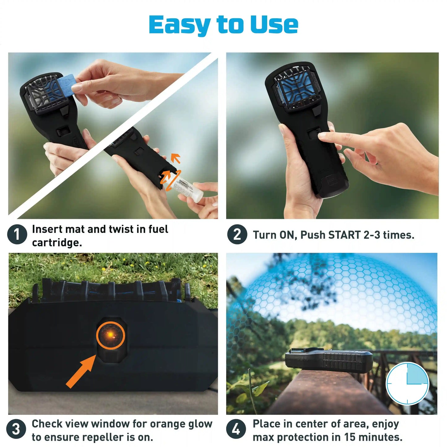 MR300 Portable Mosquito Repeller - Hunt Pack